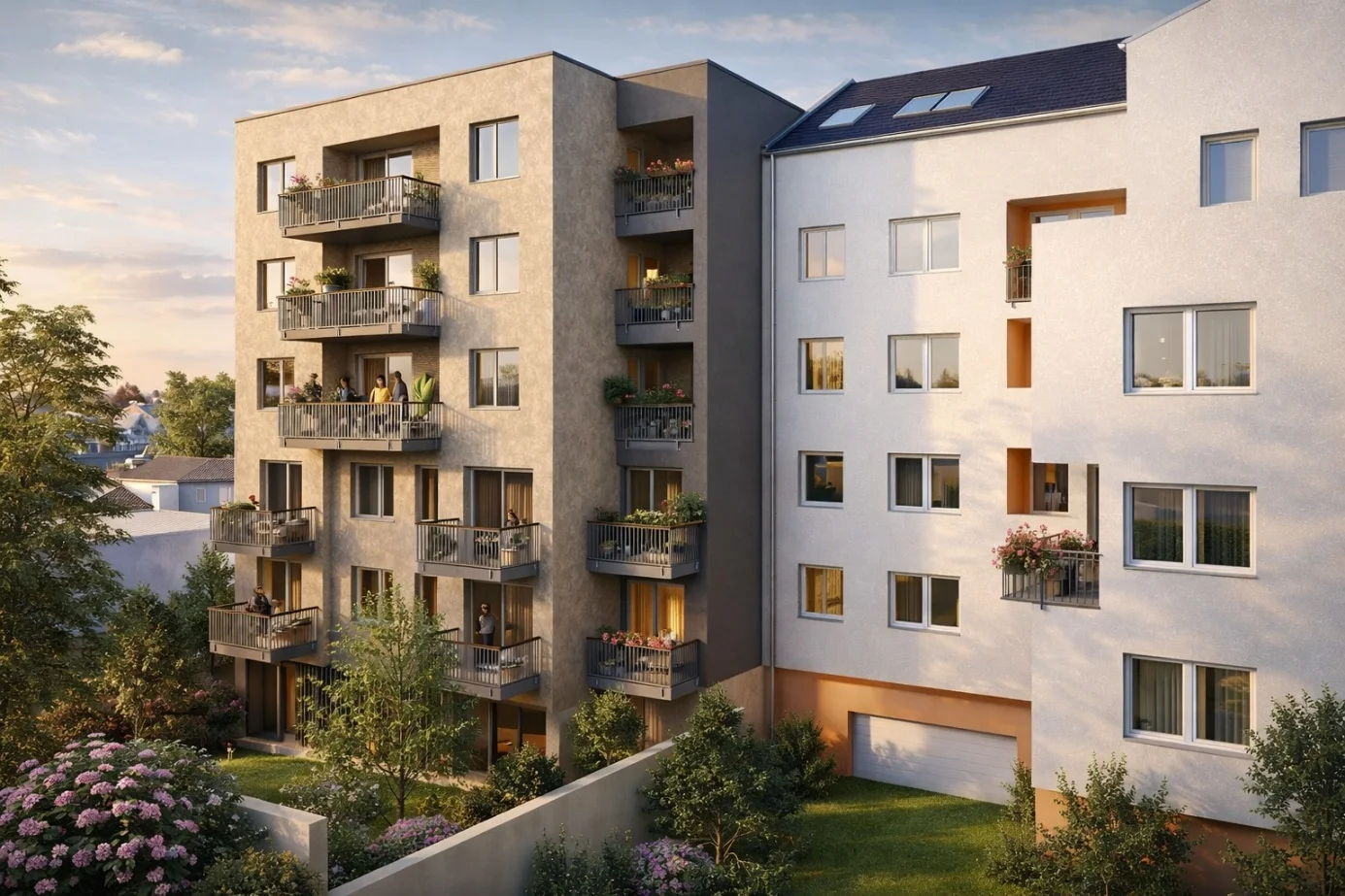 Creekside újszerű lakások Budapest 13. kerület